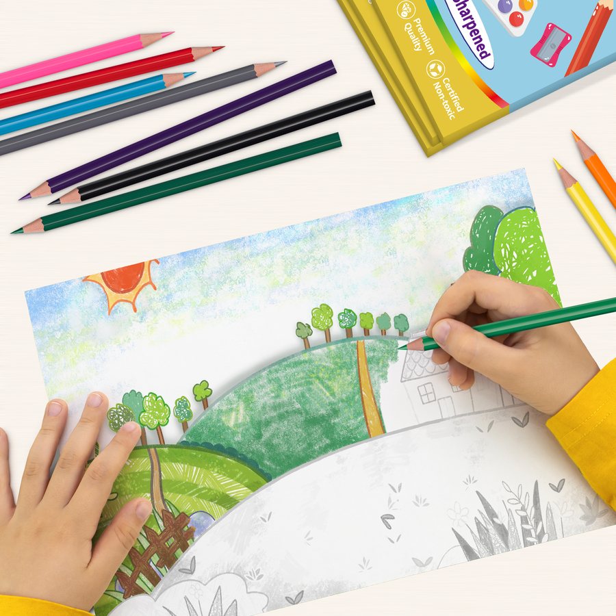 Aigybobo Colored pencils