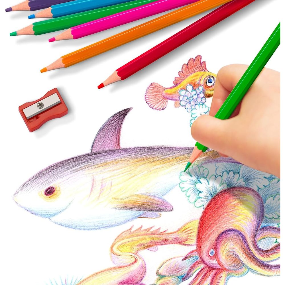 Colored Pencils, 240 Count with Sharpeners photo 5