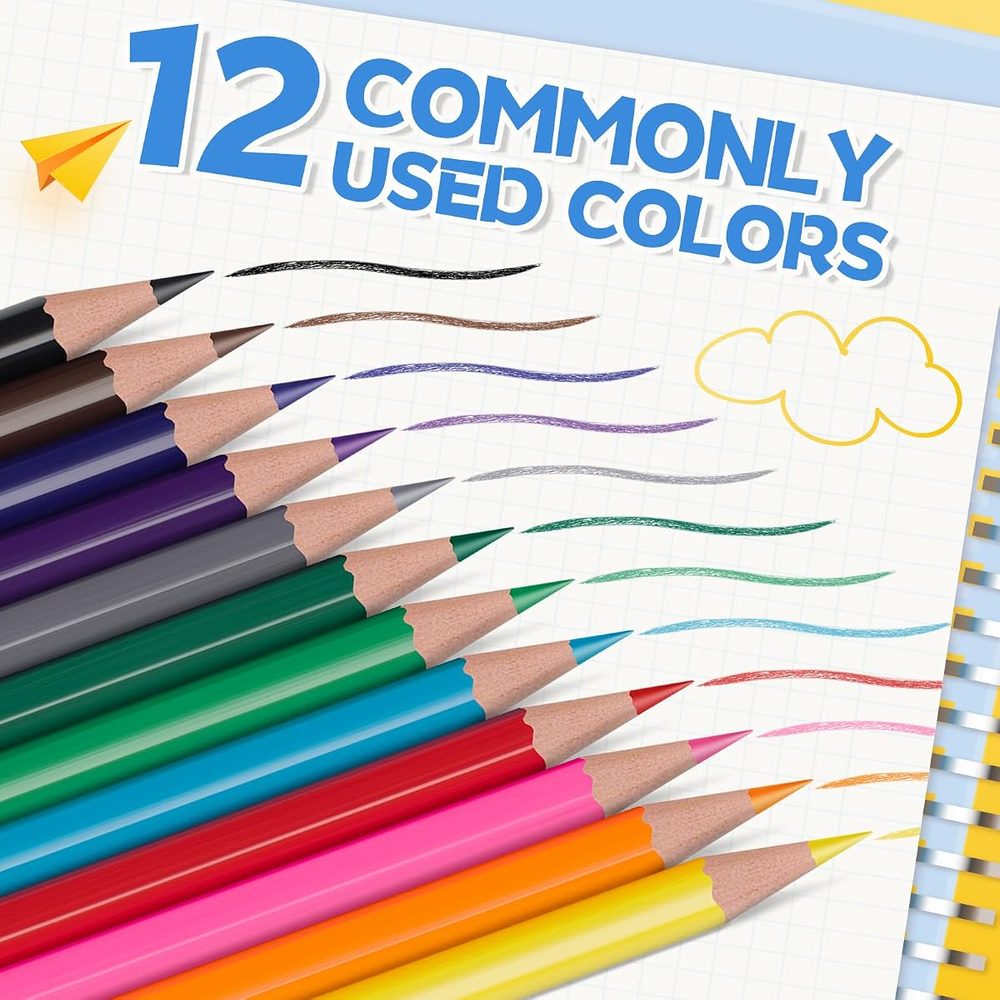 Colored Pencils, 36 Packs (432 Count) photo 2