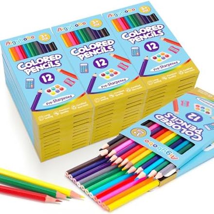 Aigybobo Colored Pencils, 36 Packs (432 Count)