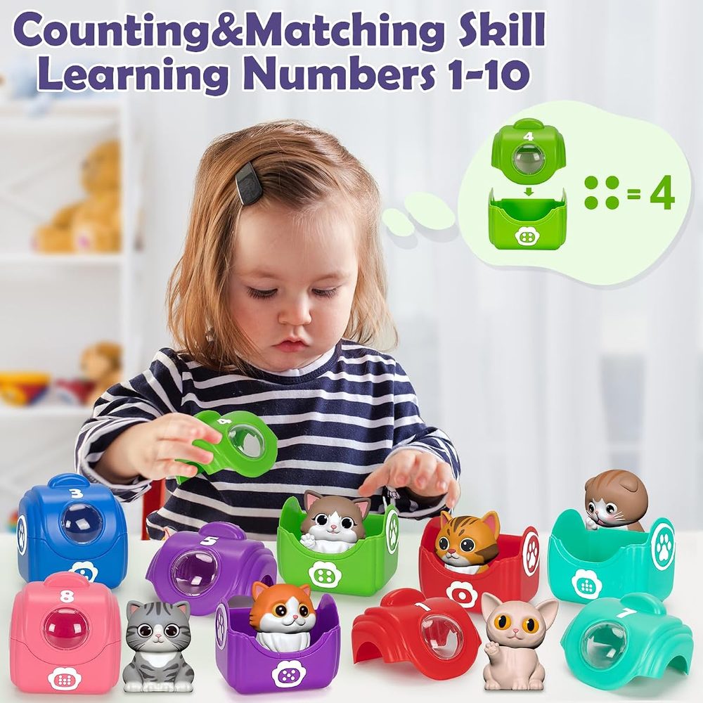 Kitten Bags Counting Set, 20 Pieces photo 5