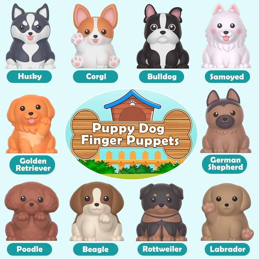 Puppy Dog Houses Counting Set, 20 Pieces photo 2