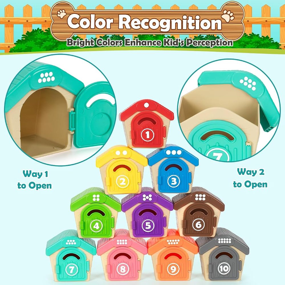 Puppy Dog Houses Counting Set, 20 Pieces photo 4