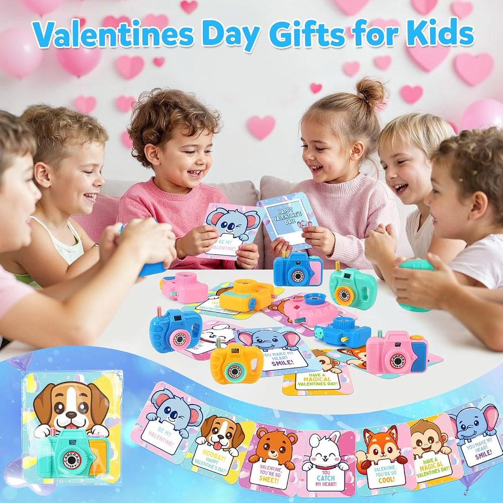 Valentine Cards with Mini Camera Viewers, 28 Pack photo 5